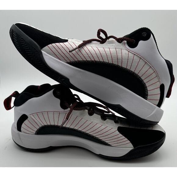 Size 11.5 - Jordan Jumpman 2021 White University Red - Picture 3 of 7